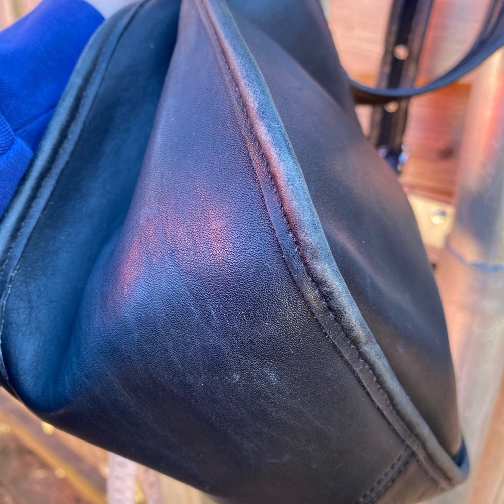 Vintage Coach Navy Janice Legacy Bag 9950 - Picture 8 of 10